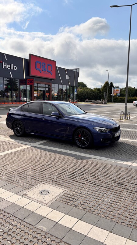 Elbląg BMW 3 F30 • 2017 • 2.0 Benzyna 184 KM • M‑Pakiet • AutomatStan bardzo dobry –
