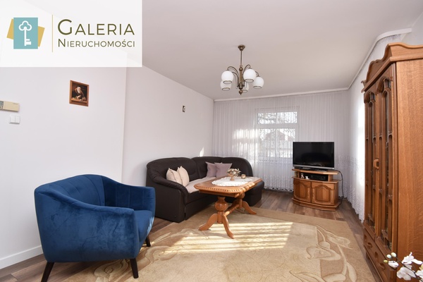 Elbląg GALERIA NIERUCHOMOŚCIZ pasji i miłości do nieruchomościNa sprzedaż: 3 pokojowe mieszkanie z ogrodem i