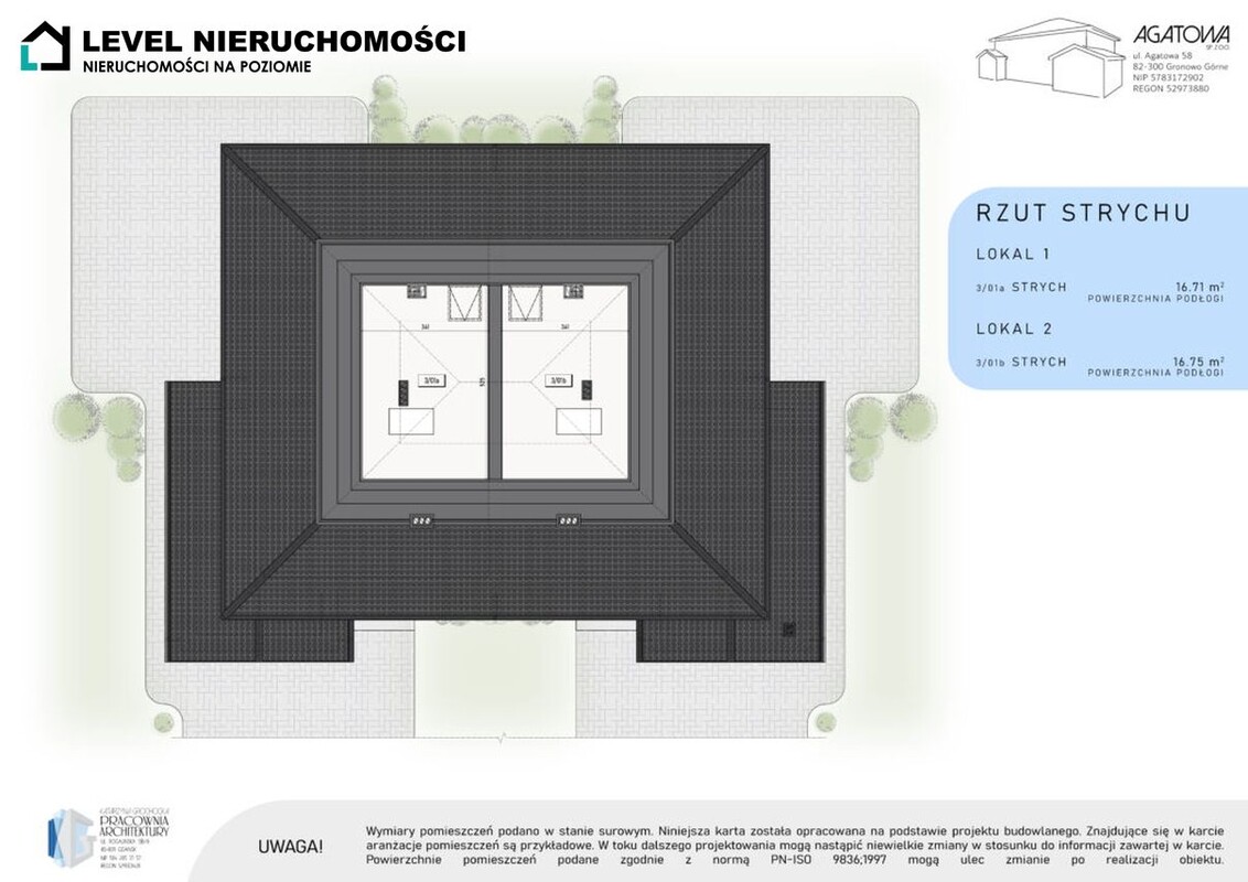 Elbląg LEVEL NIERUCHOMOŚCI Nowe domy - Osiedle AgatowaGronowo Górne NIERUCHOMOŚCI NA POZIOMIE
