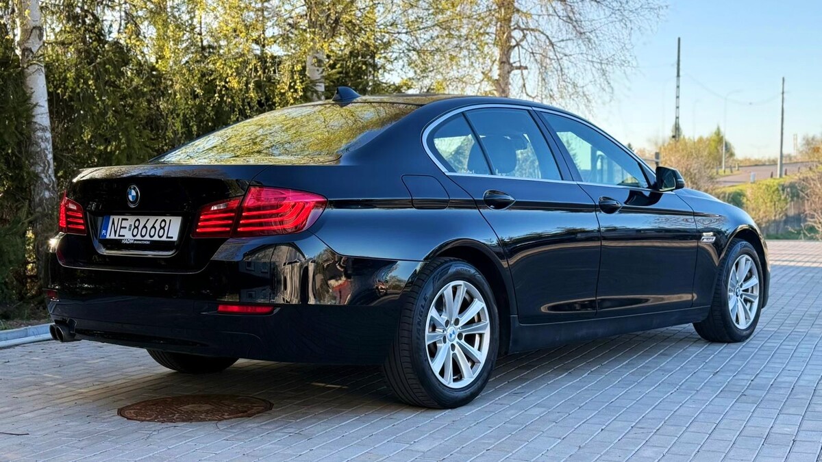 Elbląg BMW F10 LCI 2013 POLIFT DIESEL NAVI SKÓRY SEDAN