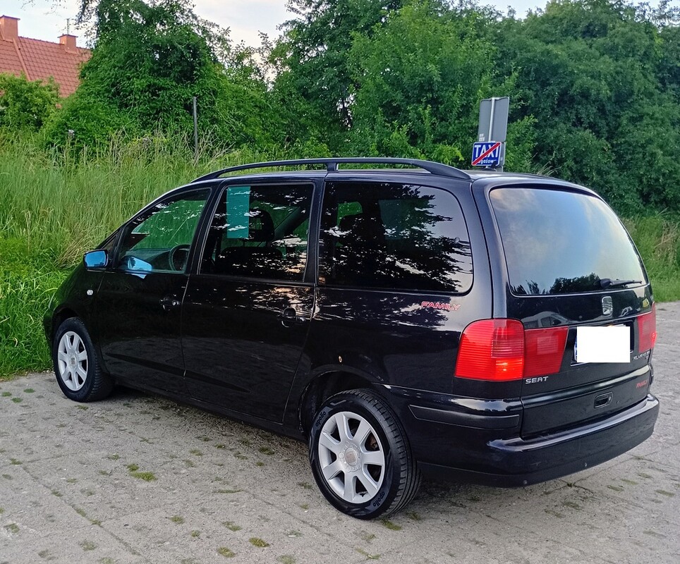 Elbląg SEAT ALHAMBRA Model 2005POJ 1.9 130 kM Diesel Skrzynia 6 biegowaKlimatronik 7- mio osobowy 7 foteli Czujniki