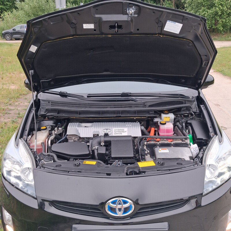 Elbląg Sprzedam Toyota Prius 3 1.8 139KM Hybrid 2009r. Sprowadzona Zarejestrowana Garażowana Czarna Alu17 Skóra Navi