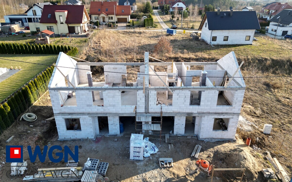 Elbląg NOWOCZESNY DOM W ZABUDOWIE DWULOKALOWEJ 116,37m² STAN DEWELOPERSKI