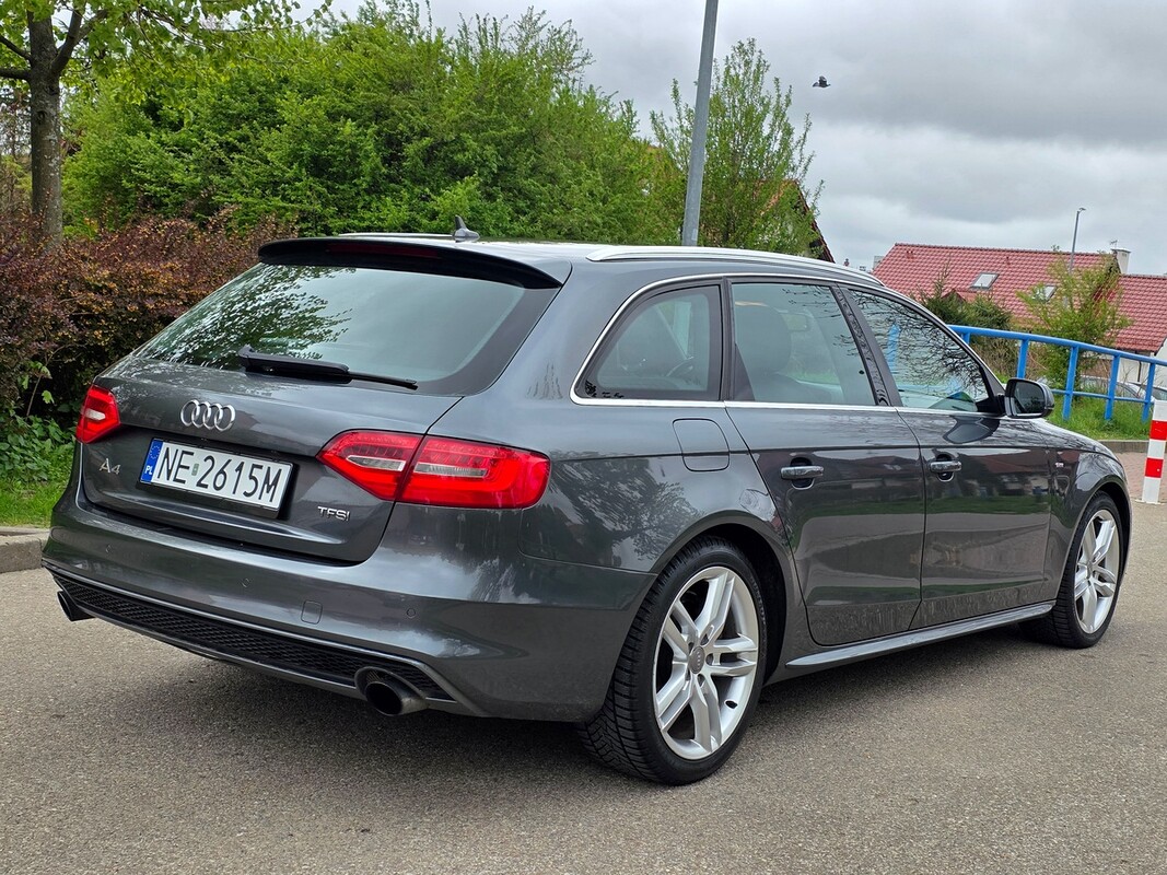 Elbląg Audi A4 3xSlineRok Produkcji X 2015Silnik :BenzynaLedy Bi-xenon Sportsize El. klapaZarejestrowany!
