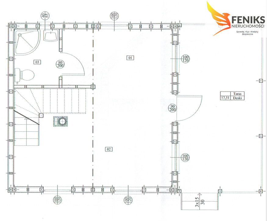 Elbląg FENIKS NIERUCHOMOŚCIPOLECA:DOMEK LETNISKOWY W BOGACZEWIECENA 550.000 ZŁ POWIERZCHNIA DOMU 41