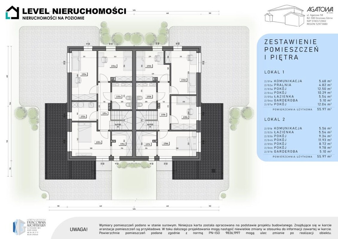 Elbląg LEVEL NIERUCHOMOŚCI Nowe domy - Osiedle AgatowaGronowo Górne NIERUCHOMOŚCI NA POZIOMIE