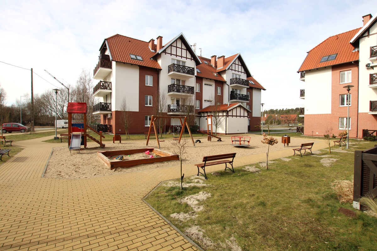 Elbląg NIERUCHOMOŚCI ANNA KRASZEWSKA Apartament 4-pokojowy na Mierzei Wiślanej Sztutowo, ul. Zalewowa