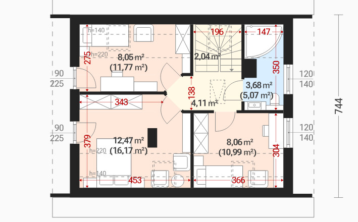 Elbląg NOWY DOM WOLNOSTOJĄCY- ŁĘCZE2025 r, SALON + 4 POKOJE, 2 ŁAZIENKI, DUŻY GARAŻ 30 M2ATRAKCYJNE MIEJSCE,