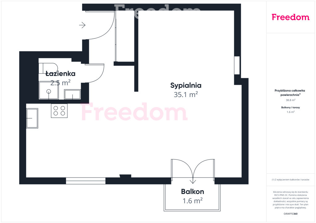 Elbląg FREEDOM NIERUCHOMOŚCISprzedam mieszkanie - Elbląg, Plac Wolności. Na sprzedaż wyjątkowo przytulne i bardzo