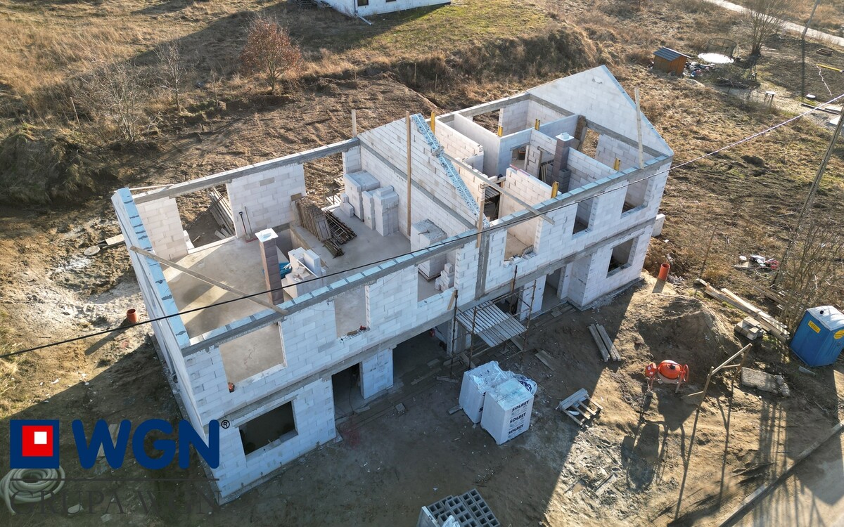 Elbląg NOWOCZESNY DOM W ZABUDOWIE DWULOKALOWEJ 116,37m² STAN DEWELOPERSKI