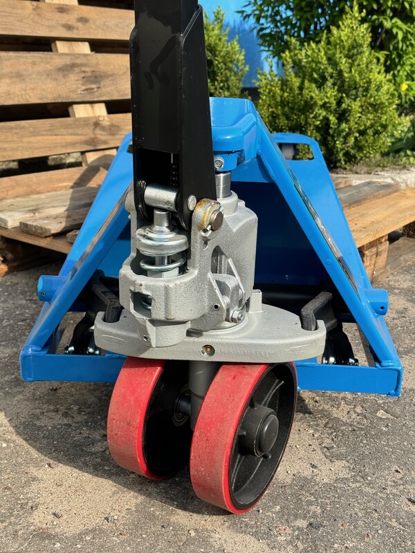 Elbląg Elektryczny wózek paletowy paleciakUdźwig 1500 kgDługość wideł 1150 mm Akumulator Li-IonPromocja: 3990 zł