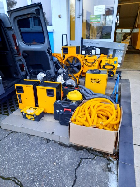Elbląg Lokalizacja wycieków, naprawy hydrauliczne, osuszanie, usuwanie wilgoci, wynajem osuszaczy, remonty po zalaniu.