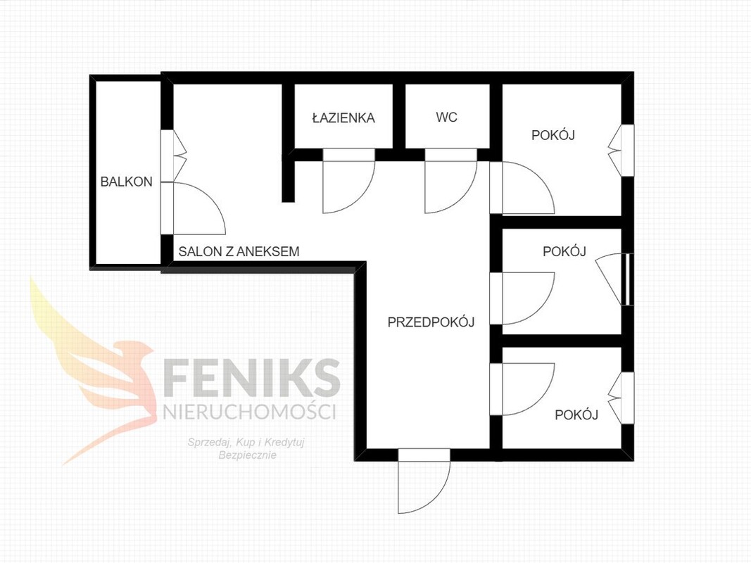 Elbląg FENIKS NIERUCHOMOŚCIPOLECA:MIESZKANIE 4 POKOJOWE UL. KASPRZAKACENA 519.000 ZŁ