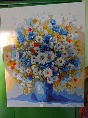 Elbląg Sprzedam obrazy o wym.40x50 cm. malowane metodą  po numerkach  cena 50 zł. sztuka