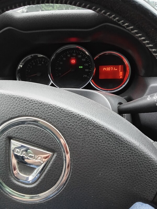 Elbląg Sprzedam: zadbana Dacia Duster SUV w kolorze czarnym, rok prod.2014,benzyna + LPG. Model Dacia Duster 13-Duster