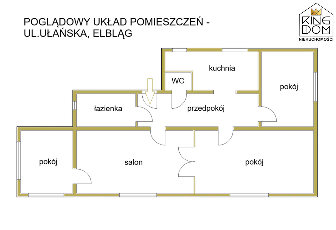 Elbląg 👑🏠 KINGDOM 🏠👑NIERUCHOMOŚCI BLISKO CIEBIE KOMFORT DOMU W CENIE