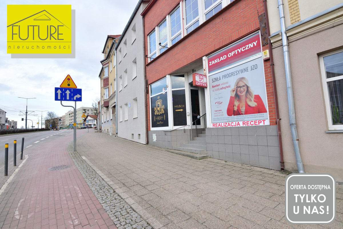 Elbląg FUTURE NIERUCHOMOŚCIWynajmę lokal komercyjny - Elbląg, 12 Lutego. LOKAL W CENTRUM ELBLĄGACENA NAJMU: