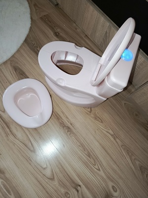 Elbląg Witam. Toaletka dla dziecka grająca imitacja spuszczania wody miejsce na papier  schowek. Zamienię za kawę 250g