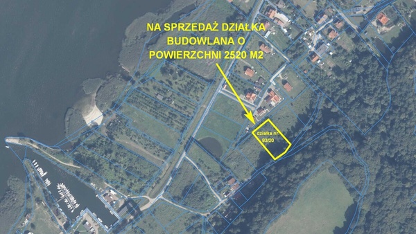 Elbląg * * * ABC NIERUCHOMOŚCI * * *POLECAMY! DZIAŁKA BUDOWLANA W SUCHACZU !o pow. 2520 m2idealna
