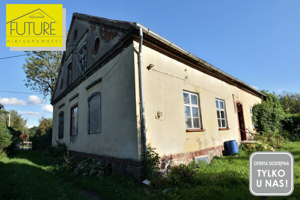 Elbląg FUTURE NIERUCHOMOŚCISprzedam dom - Drużno. PÓŁ DOMU BLISKO KANAŁU ELBLĄSKIEGO!POWIERZCHNIA UŻYTKOWA DOMU:
