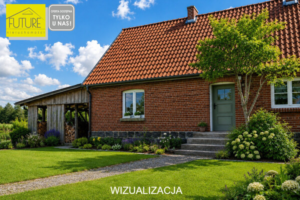 Elbląg FUTURE NIERUCHOMOŚCISprzedam dom - Ząbrowiec. DOM TYPU BLIŻNIAK POŁOZONY W MIEJSCOWOŚCI ZĄBROWIEC GMINA