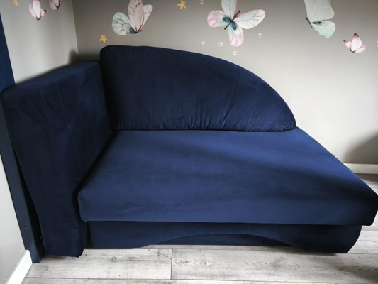 Elbląg Witam!
Sprzedam sofę rozkładaną. Stan bardzo dobry, używana sporadycznie. Tapicerka welurowa w pięknym