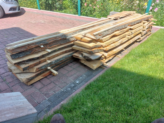 Elbląg Sprzedam tarcicę dębową 0,5 m3.Grubość 47 mm. Długość 3,2 i 2,4 m. Sezonowana 6 miesięcy. Odbiór osobisty.