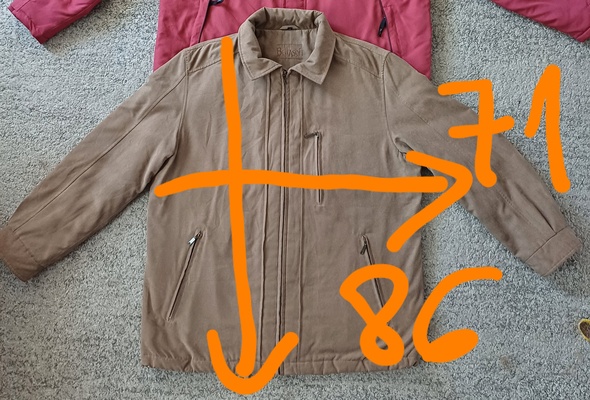 Elbląg Kurtka ocieplana rozmiar 56 stan idealny, miękki przyjemny materiał