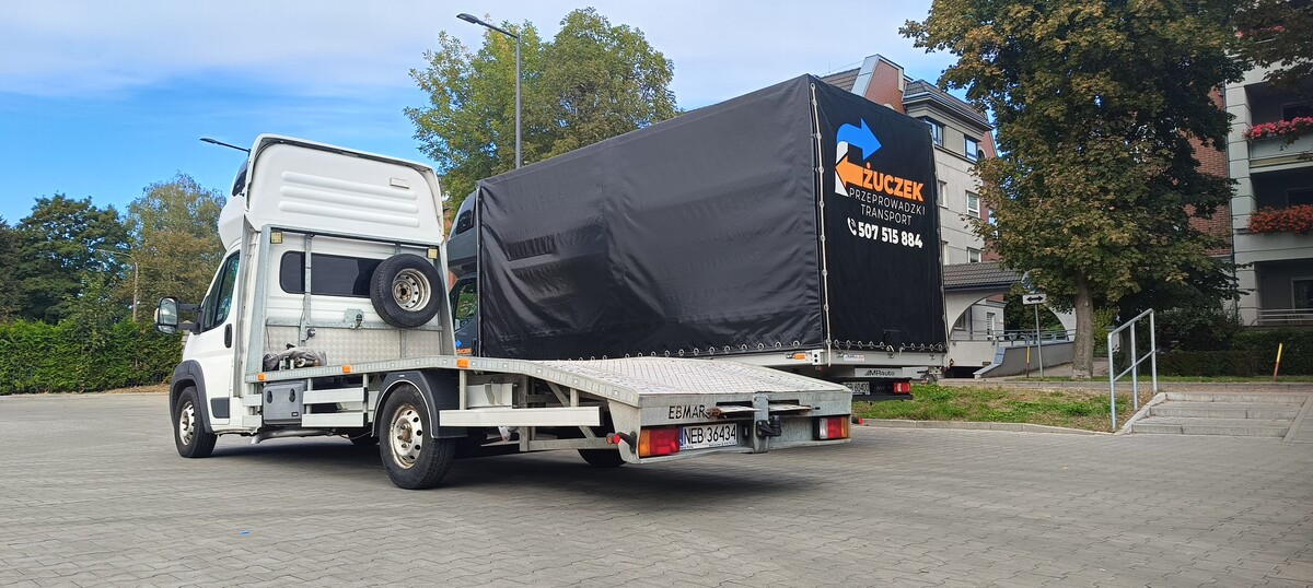Elbląg 🚛 Usługi Przeprowadzkowe, Transportowe oraz Transport Samochodów - Laweta 🚗