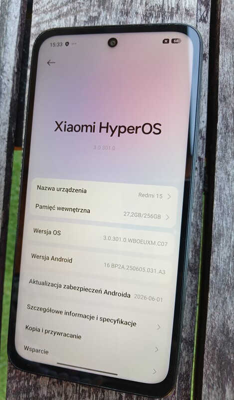 Elbląg Sprzedam redmi 15.Tylna obudowa nosi ślady użytkowania ale dorzucę etui.