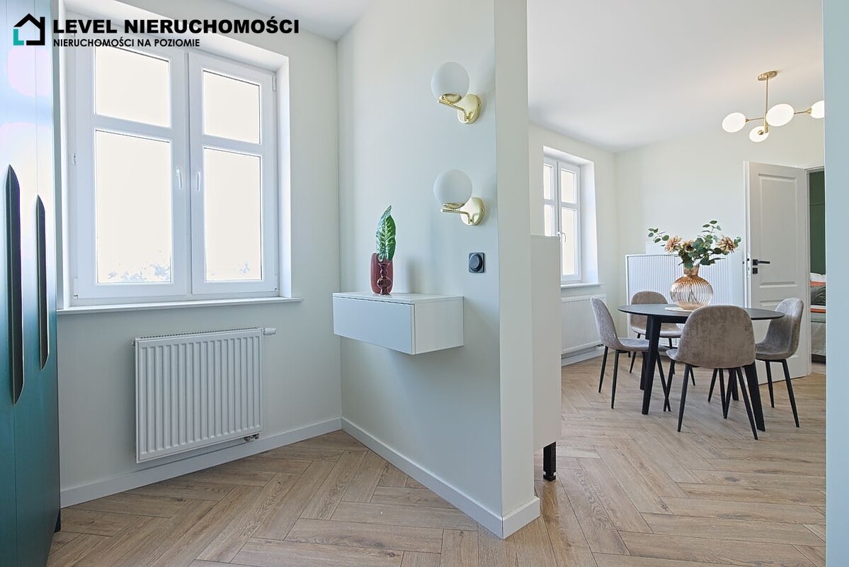 Elbląg LEVEL NIERUCHOMOŚCI Wykończone mieszkanie dwupokojowe38,2m2 II piętroul. Bociania