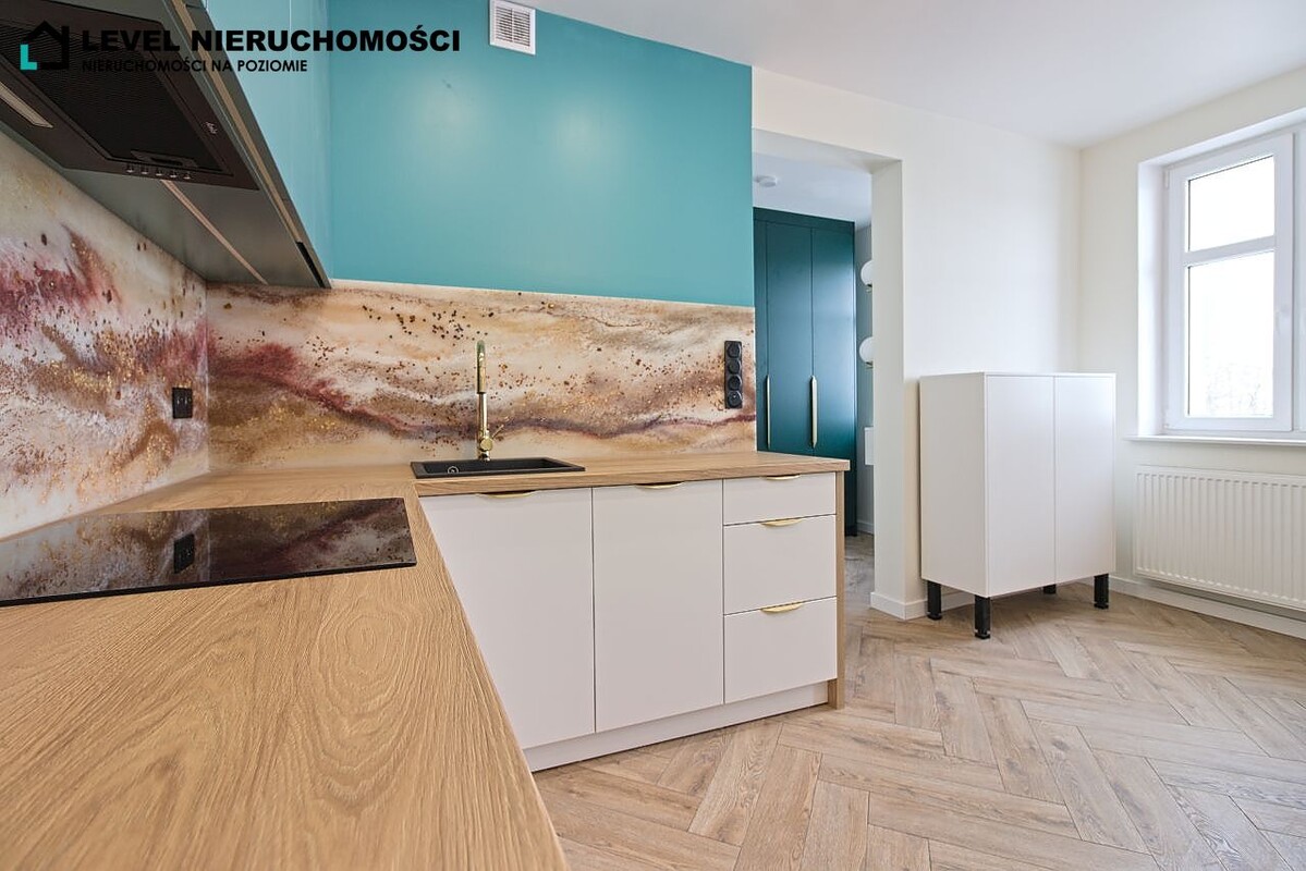 Elbląg LEVEL NIERUCHOMOŚCI Wykończone mieszkanie dwupokojowe38,2m2 II piętroul. Bociania