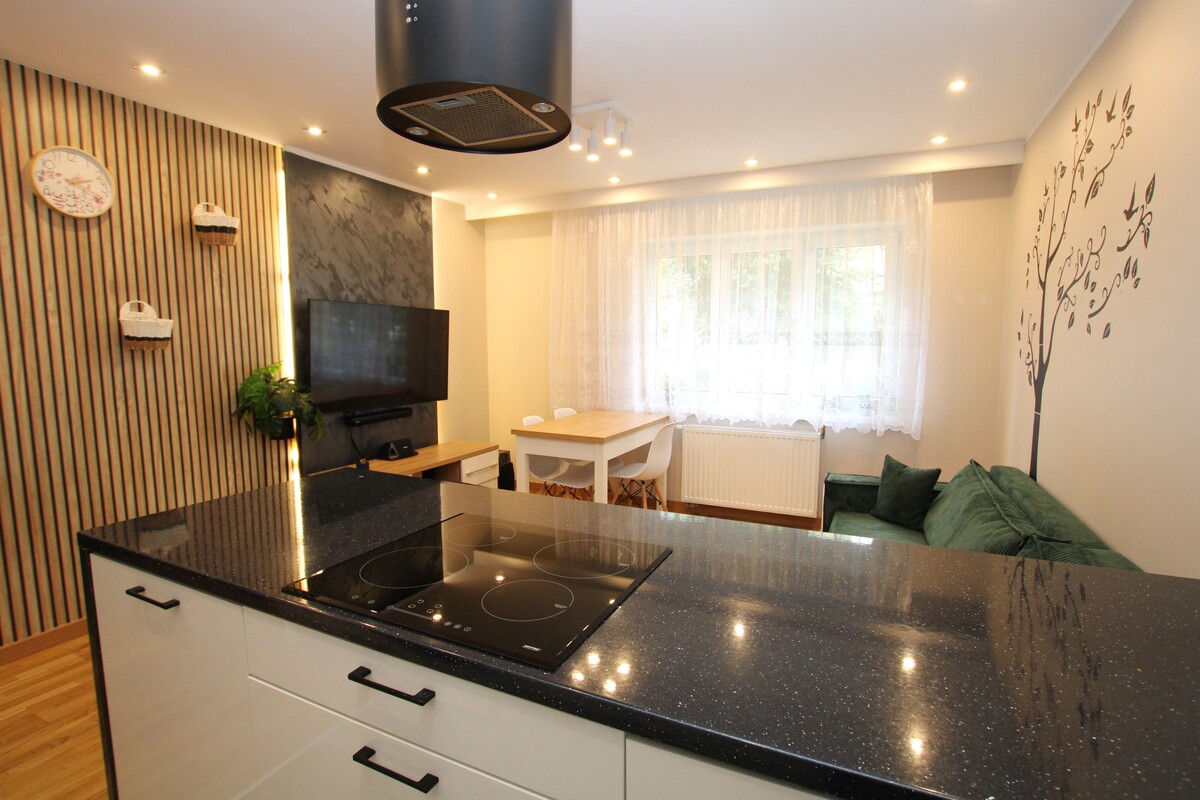 Elbląg NIERUCHOMOŚCI ANNA KRASZEWSKA Trzypokojowe mieszkanie po remoncie na parterze *media miejskie