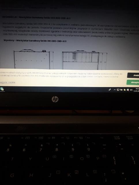 Elbląg Sprzedam wentylator kanałowy firmy SALDA
VKS 600-350-4L1.posiadam 2 szt cena 1 szt 1000zl
