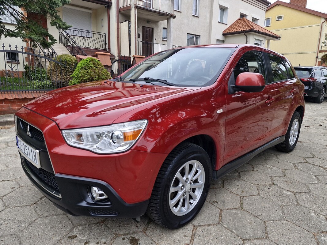 Elbląg Mitsubishi ASX1.8 DieselModel 2012NawigacjaCzujniki parkowaniaNapęd 4 x 4Kupiony w Polskim Salonie