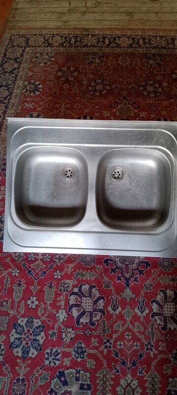 Elbląg ZLEWOZMYWAK STALOWY DWU KOMOROWY
80 x 60 CM, używany, w bardzo dobrym stanie, z syfonem, groszkowany
zamieniłem