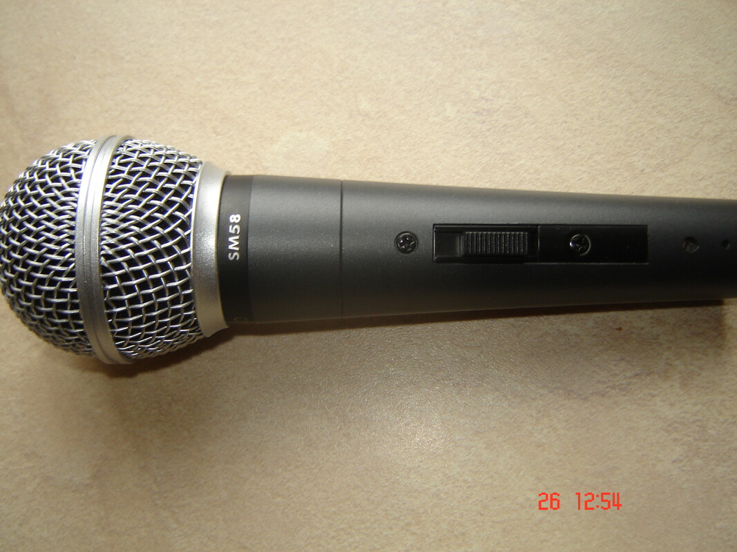 Elbląg 🎤 Sprzedam nieużywany mikrofon dynamiczny SM 58 🎵Zapakowany w oryginalnym pudełku wraz z