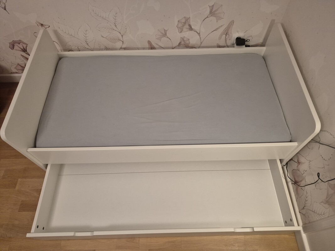 Elbląg 🛏️ Sprzedam łóżko dziecięce z materacem 🛏️