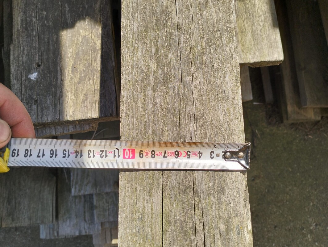 Elbląg 🌲 Deska z odzysku – solidna, zdrowa, grubość 25 mm, szerokość 100-130 mm, długości 2000-4500 mm!