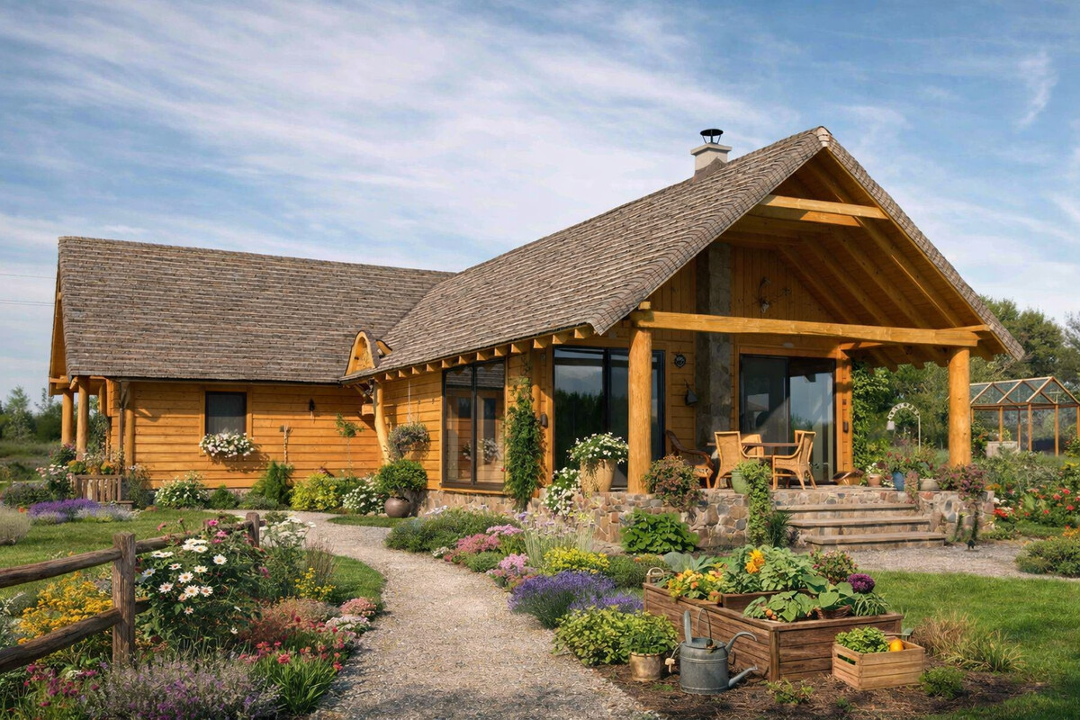 Elbląg DOM DREWNIANY JEDNORODZINNY ECOHOUSE IIIJesteśmy firmą zajmującą się produkcją domów drewnianych mieszkalnych
