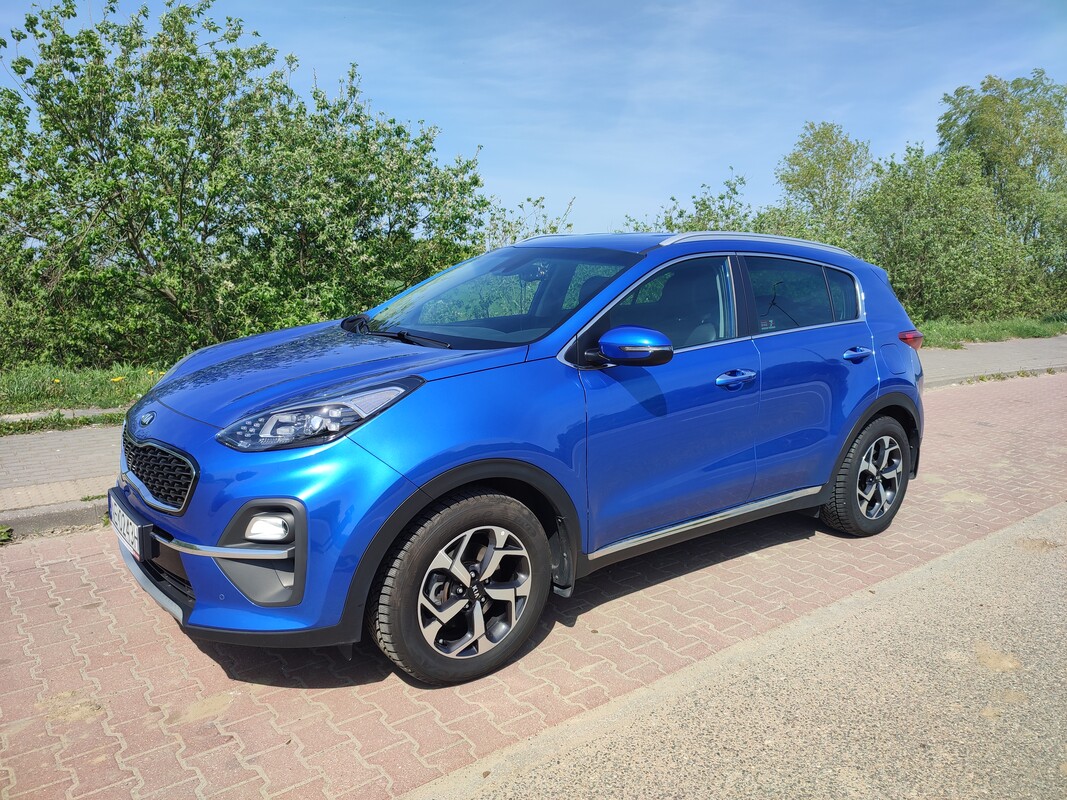 Elbląg Skradziono samochód Kia sportage