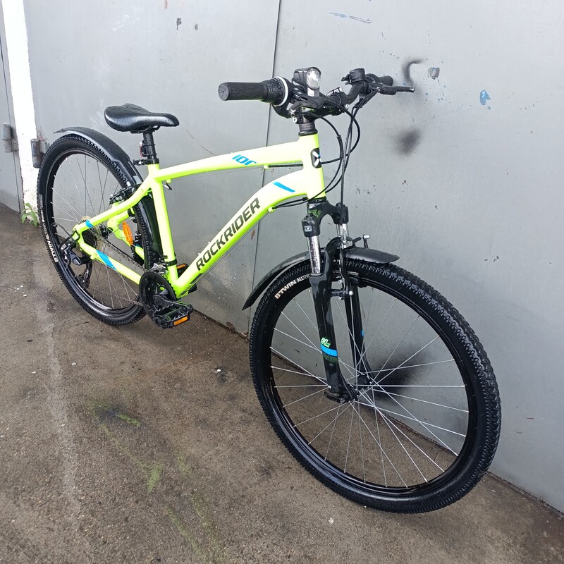 Elbląg Sprzedam rower firmy ROCK RIDER jak nowy, koła 27.5 ×2.10 cali aluminiowe wzmacniane, rama aluminiowa 17