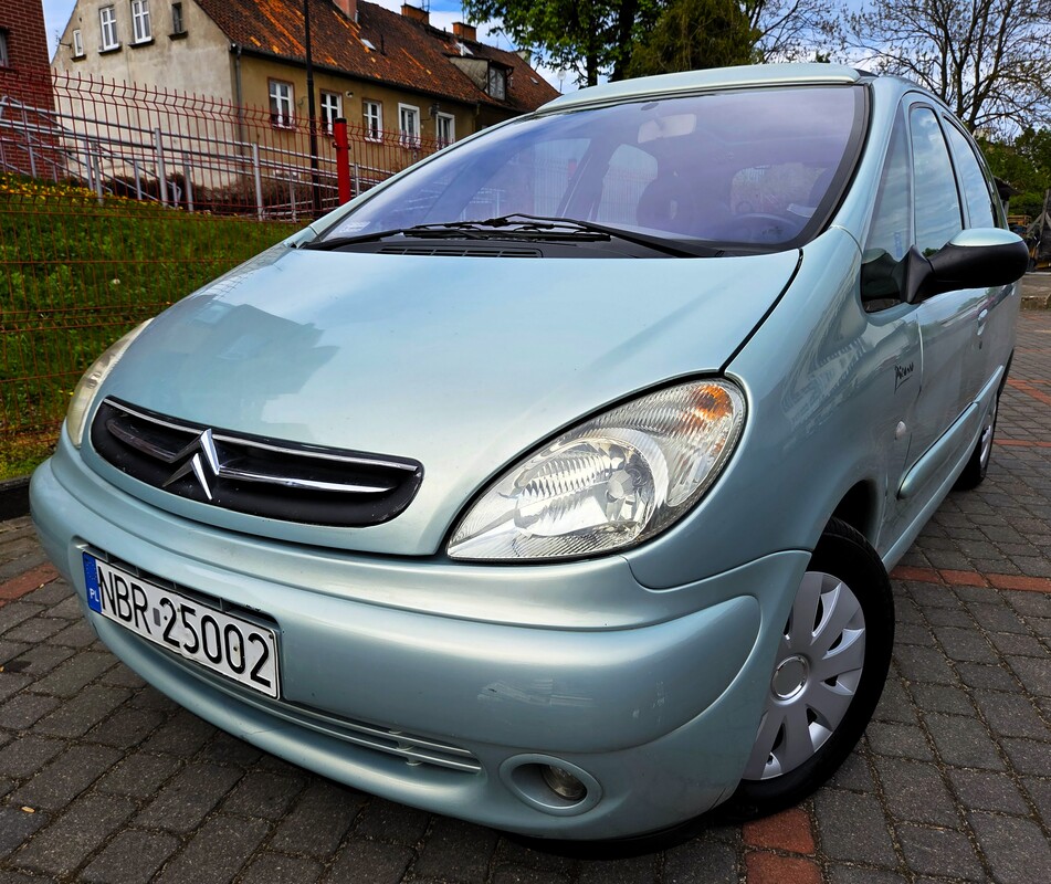 Elbląg Citroen XSARA Picasso 2,0HDI 90KM 2004Rok Bardzo Dobry Stan Bogata Opcja Wyposażenia