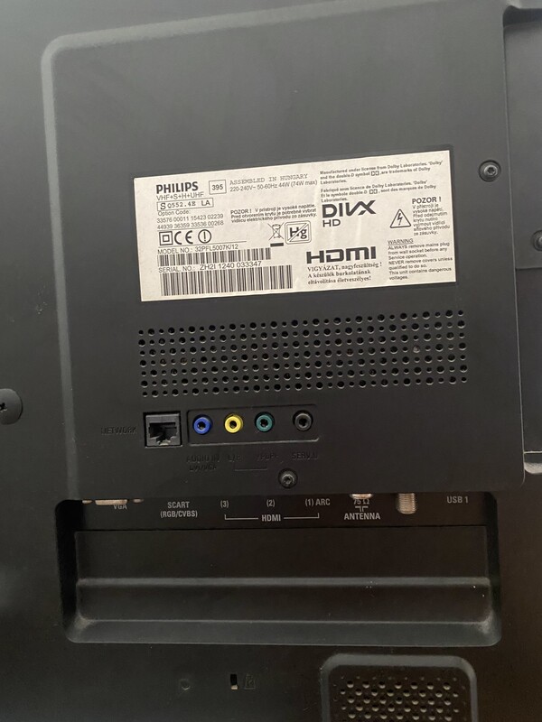Elbląg Witam, mam do sprzedania telewizor marki PHILIPS wraz z pilotem. 32 cale w stanie bardzo dobrym, rzadko używany.