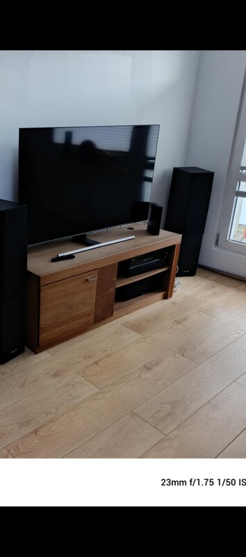 Elbląg Sprzedam meble z litego drewna. Komoda i szafka RTV firmy szynaka meble