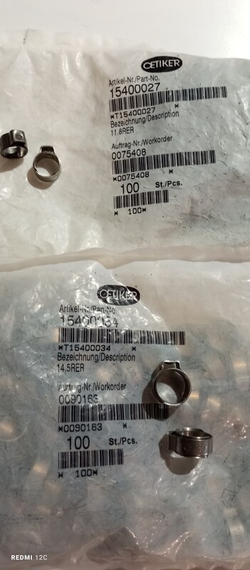 Elbląg Opaska zaciskowa OETIKER 11,8 - 200 szt
14,5- 300 szt. Cena za opakowanie 100 szt- 30 zł