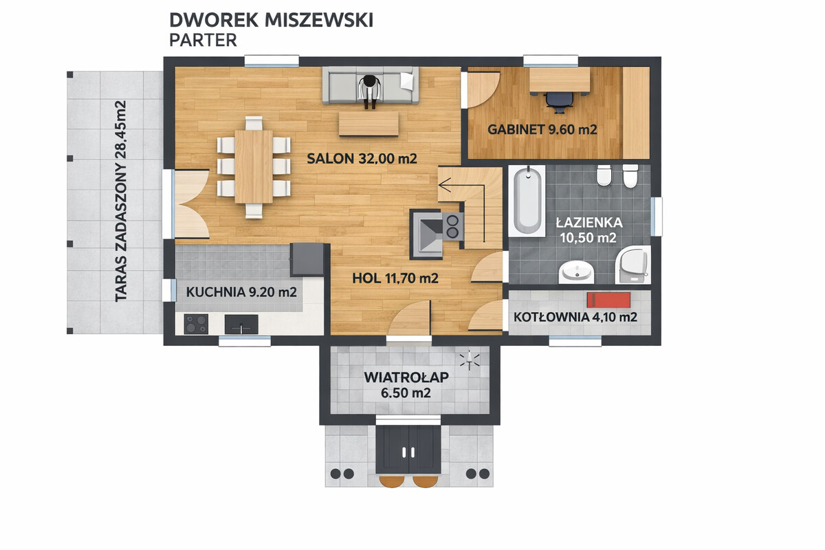 Elbląg DOM DREWNIANY JEDNORODZINNY DWOREK MISZEWSKIJesteśmy firmą zajmującą się produkcją domów drewnianych