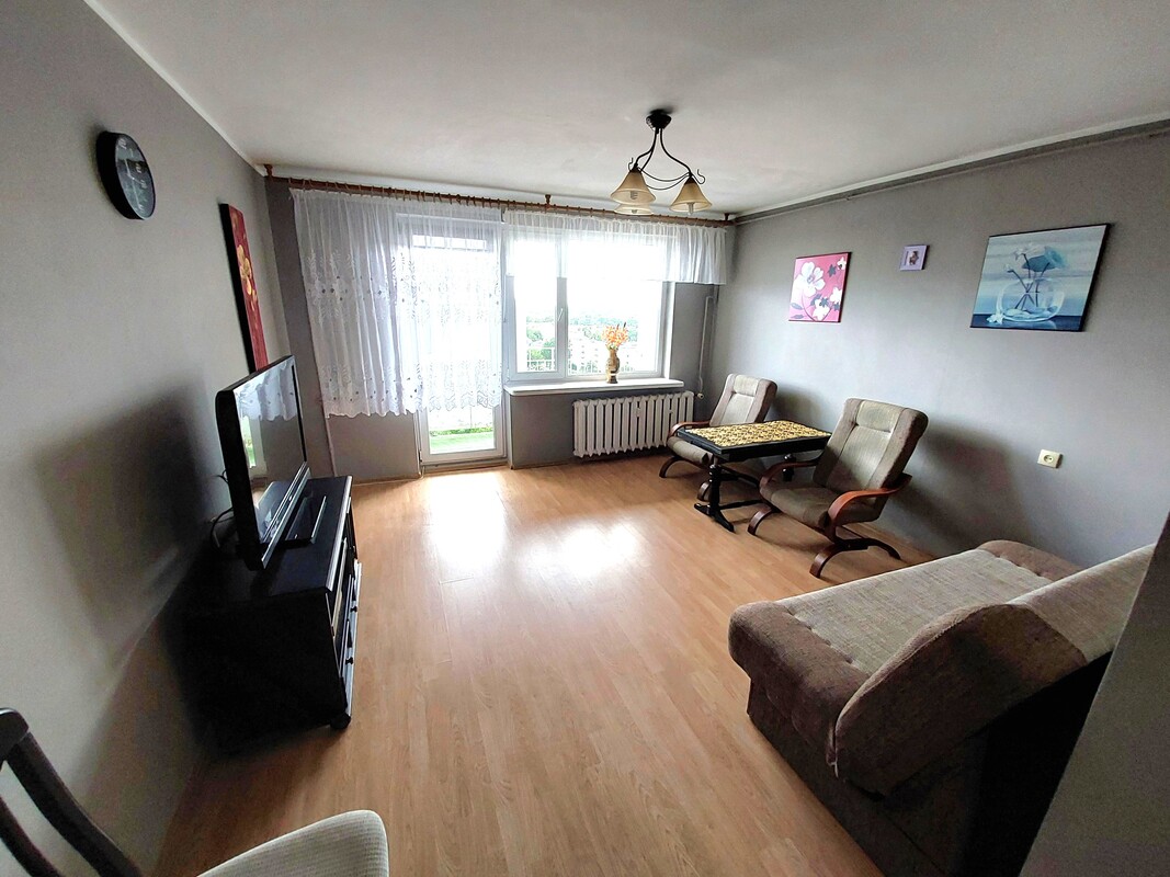 Elbląg Mieszkanie 2 pokojowe 47 m2 w świetnej lokalizacji w centrum Elbląga* duży salon* balkon* oddzielna