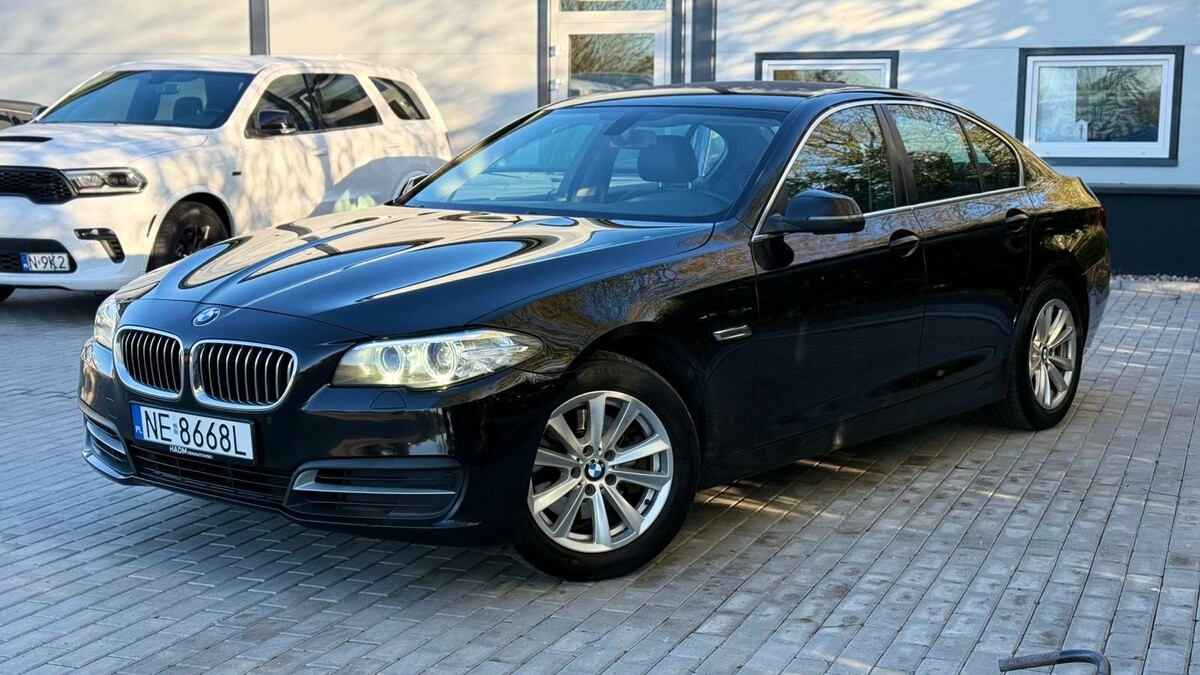 Elbląg BMW F10 LCI 2013 POLIFT DIESEL NAVI SKÓRY SEDAN