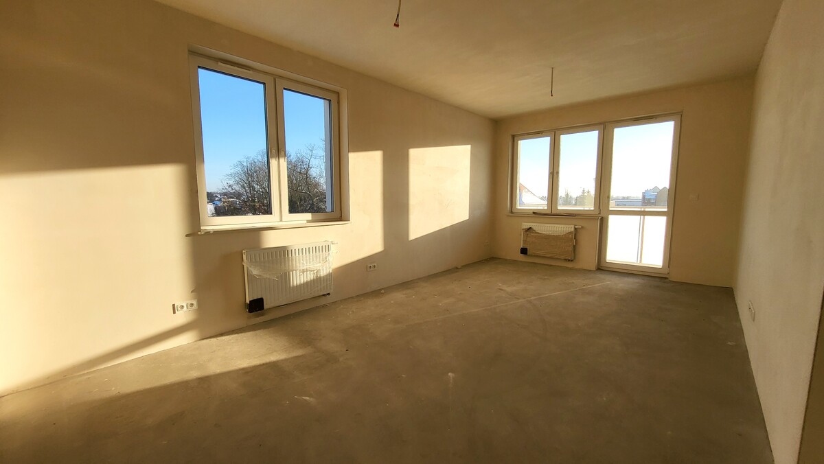 Elbląg KWADRAT NIERUCHOMOŚCI3 pokoje, 70,4 m2III piętro, windabalkon 13,48 m2stan deweloperski, do wykończeniaw cenie